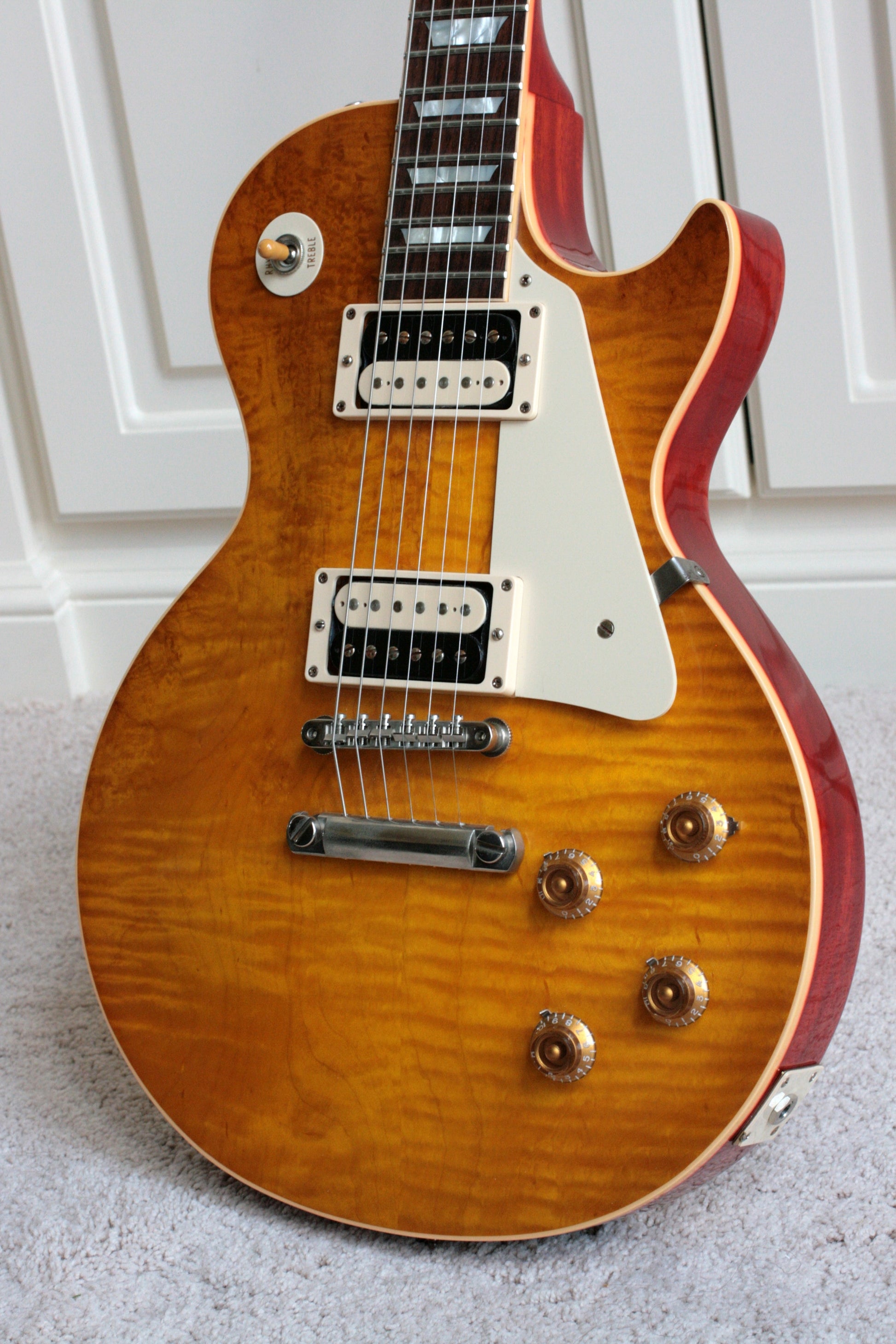 MINT 1959 Reissue Gibson Collector's Choice CC #4 SANDY '59 Les Paul VOS R9 Flametop