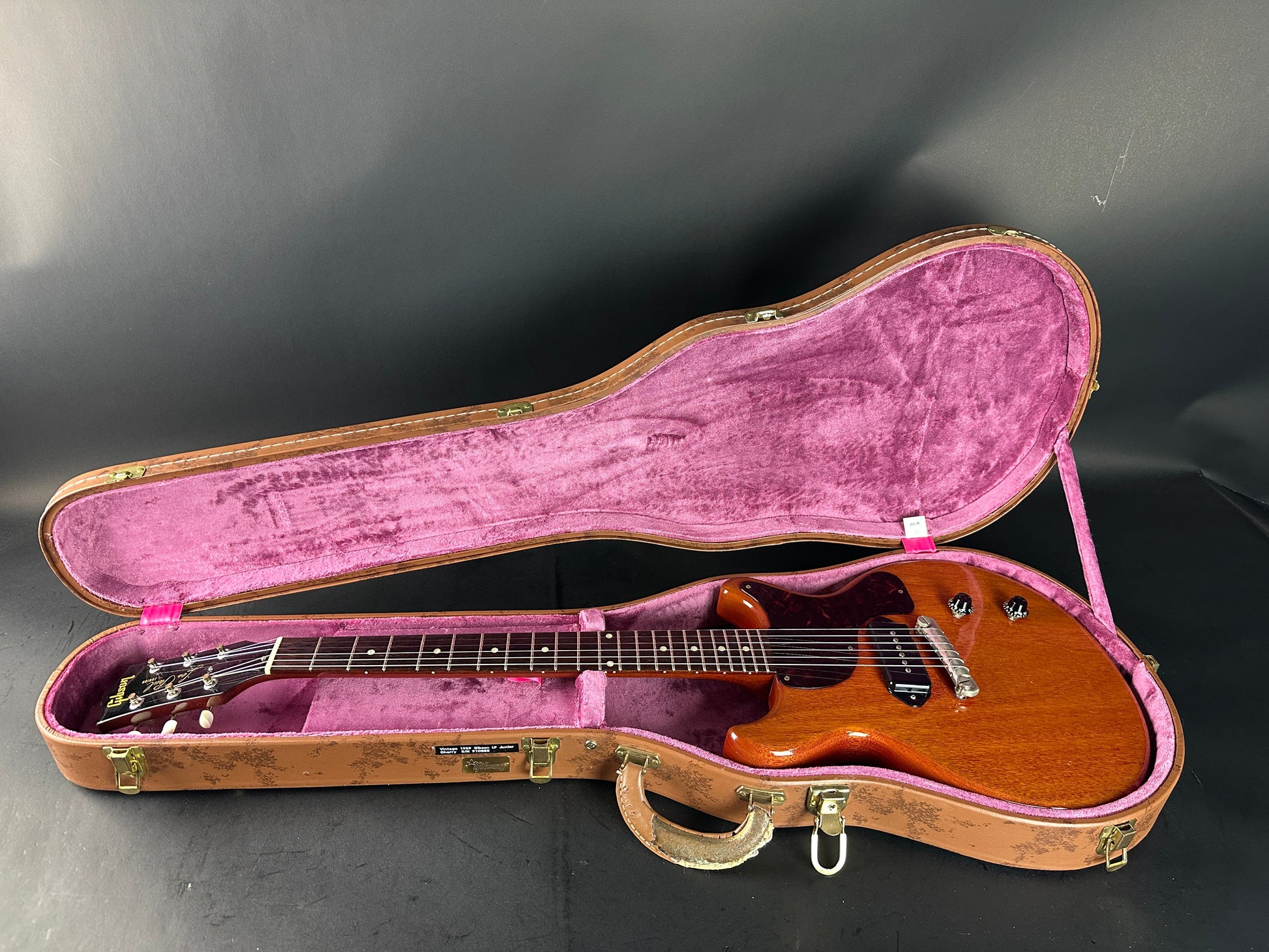 Vintage 1959 Gibson Les Paul Junior Double Cut w/Non-Original Case TSU23630
