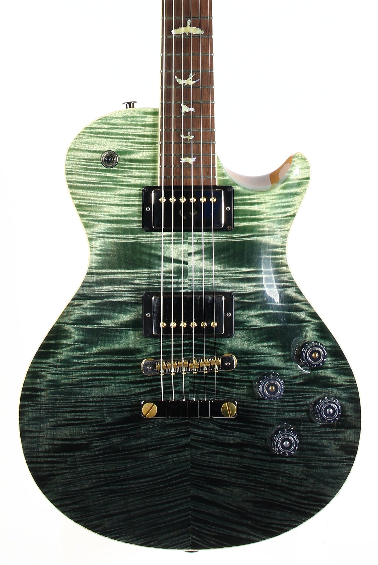 2025 PRS Wood Library BRAZILIAN ROSEWOOD McCarty 594 Singlecut | Trampas Green Fade  10 Top Paul Reed Smith