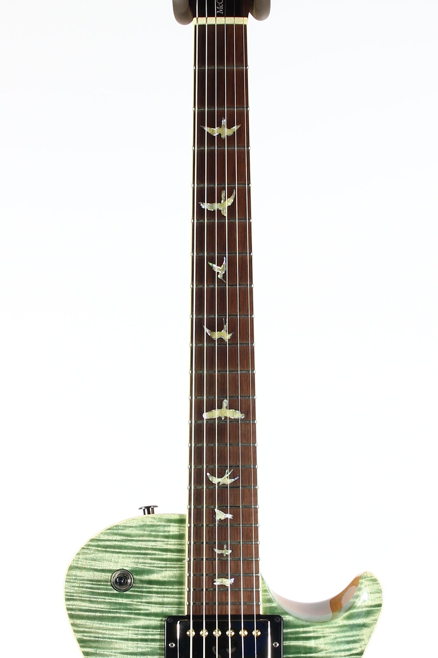 2025 PRS Wood Library BRAZILIAN ROSEWOOD McCarty 594 Singlecut | Trampas Green Fade  10 Top Paul Reed Smith