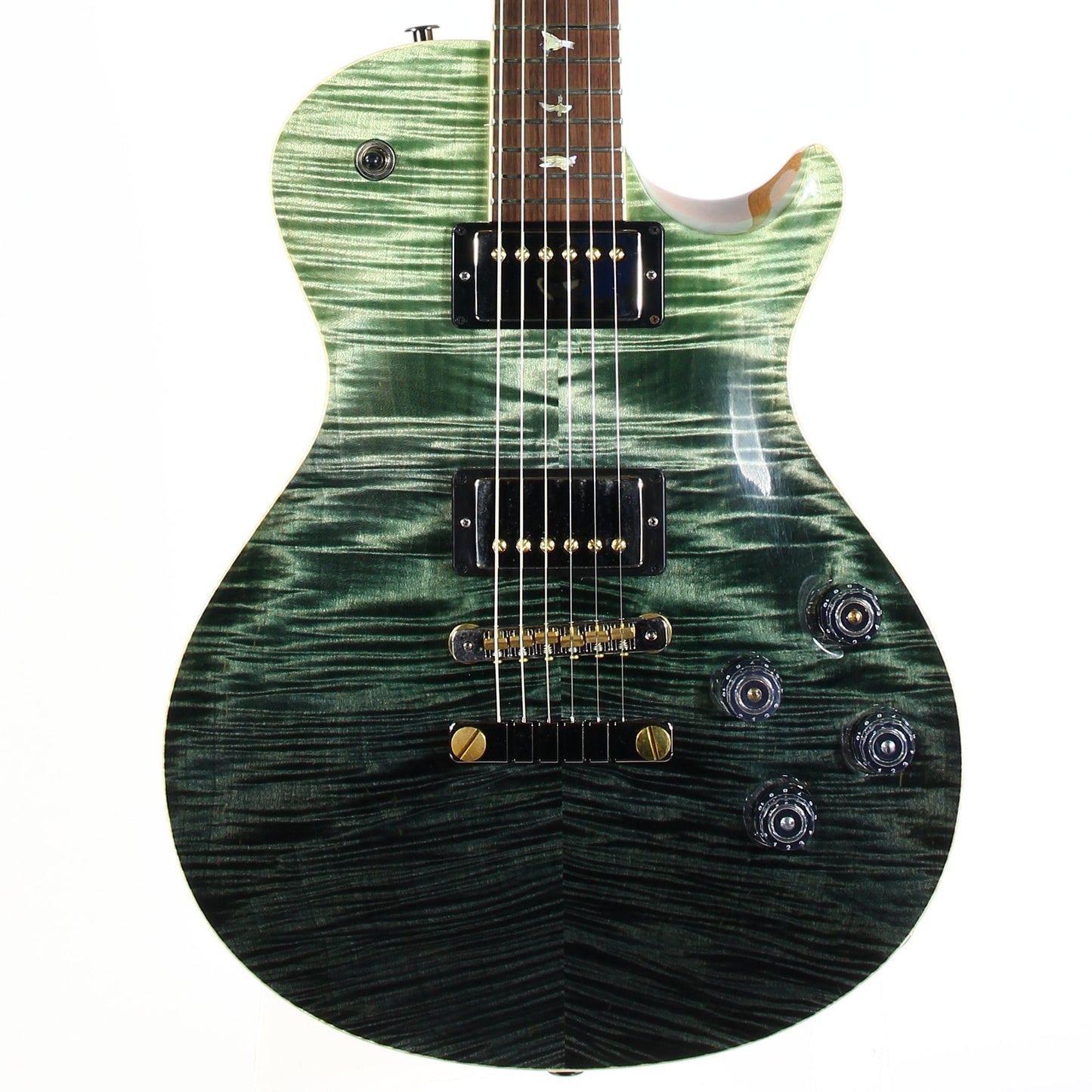 2025 PRS Wood Library BRAZILIAN ROSEWOOD McCarty 594 Singlecut | Trampas Green Fade  10 Top Paul Reed Smith