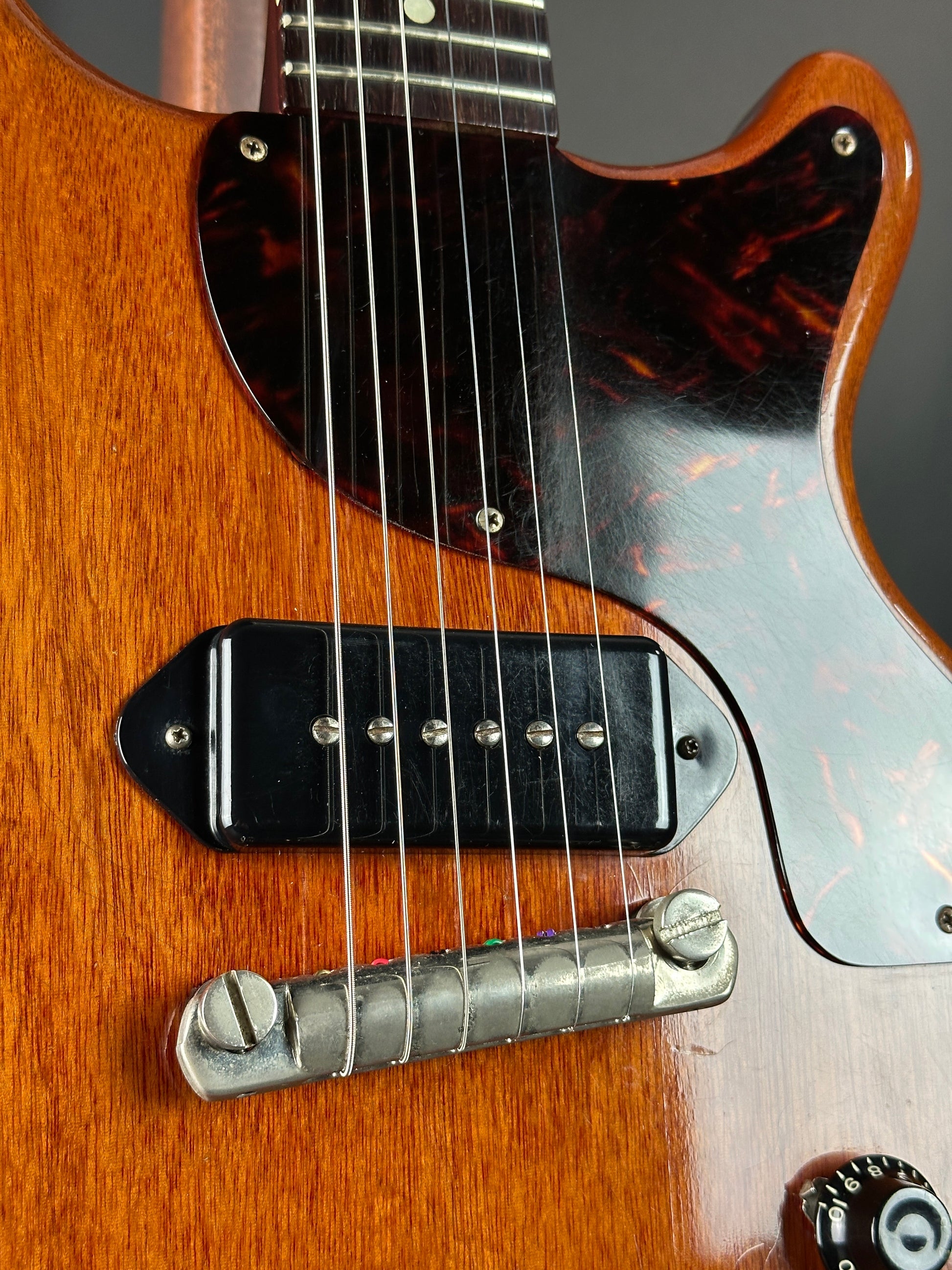 Vintage 1959 Gibson Les Paul Junior Double Cut w/Non-Original Case TSU23630