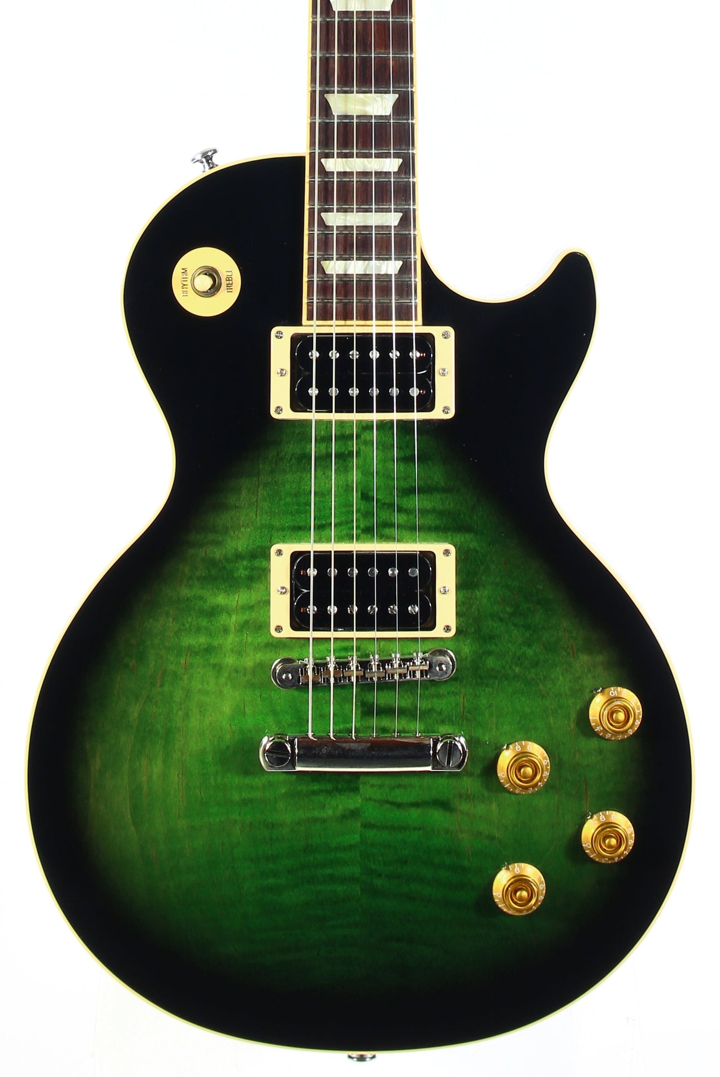 2017 Gibson USA SLASH Anaconda Les Paul Standard FIRST RUN Earliest Batch! Green Burst Flametop UNPLAYED w BOX!