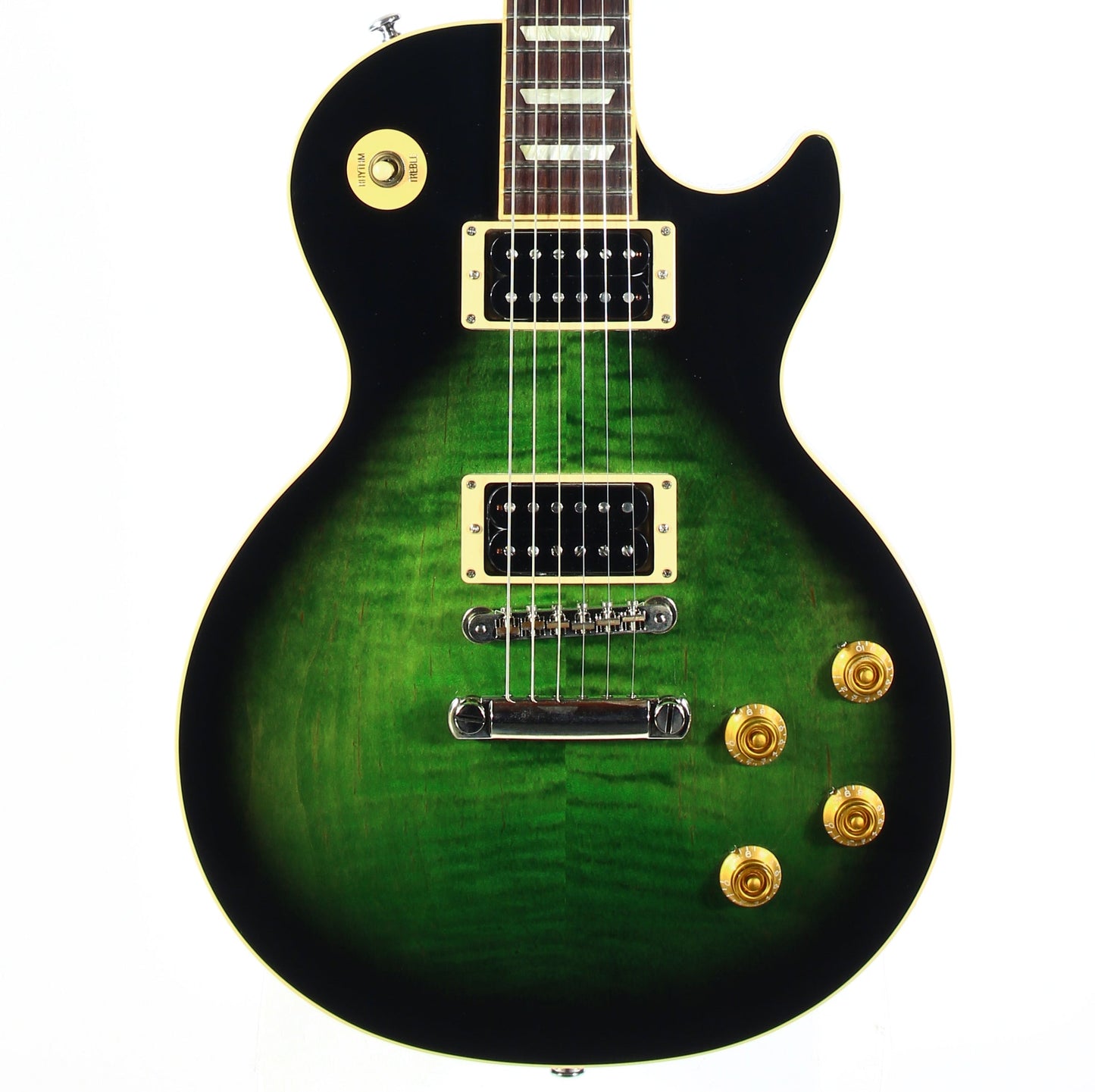 2017 Gibson USA SLASH Anaconda Les Paul Standard FIRST RUN Earliest Batch! Green Burst Flametop UNPLAYED w BOX!