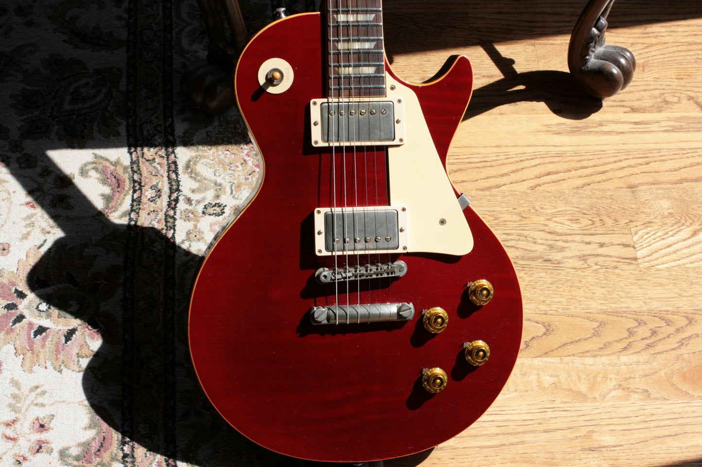 1959 Gibson Les Paul Reissue BRAZILIAN BOARD HISTORIC MAKEOVERS 59 Neck R9