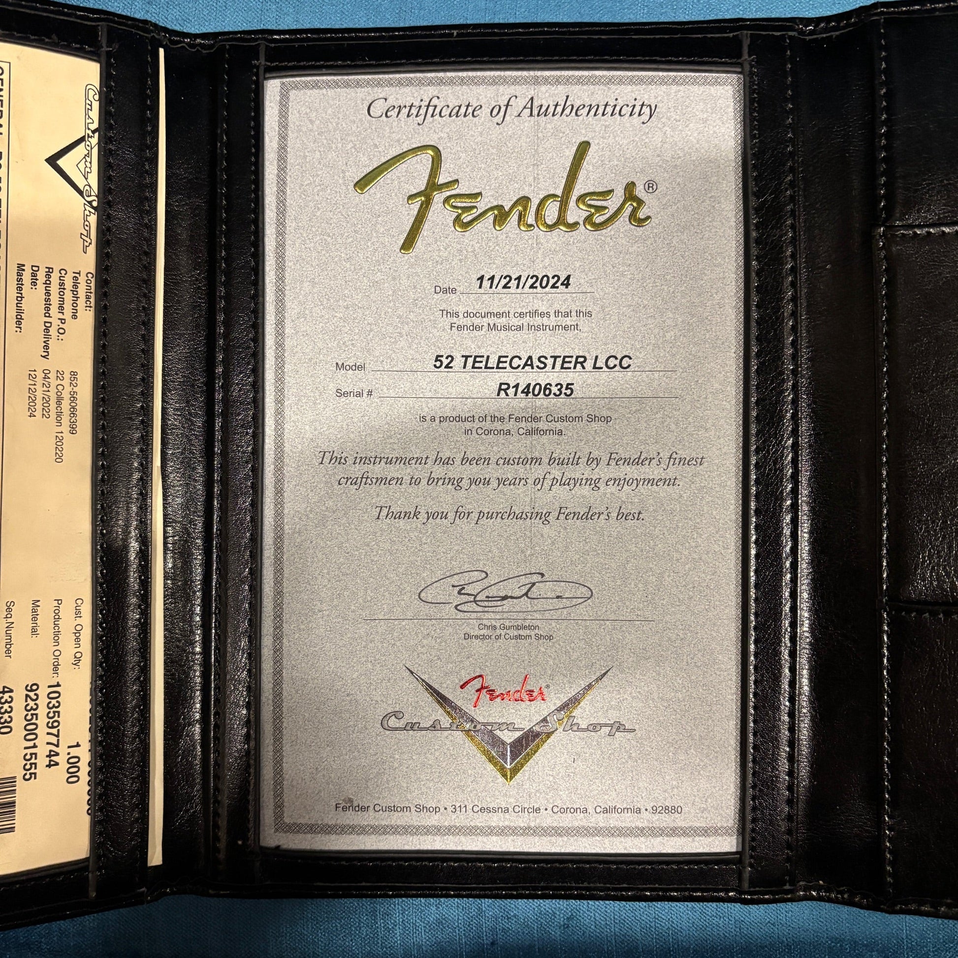 Fender Custom Shop 1952 Telecaster Closet Classic - Nocaster Blonde