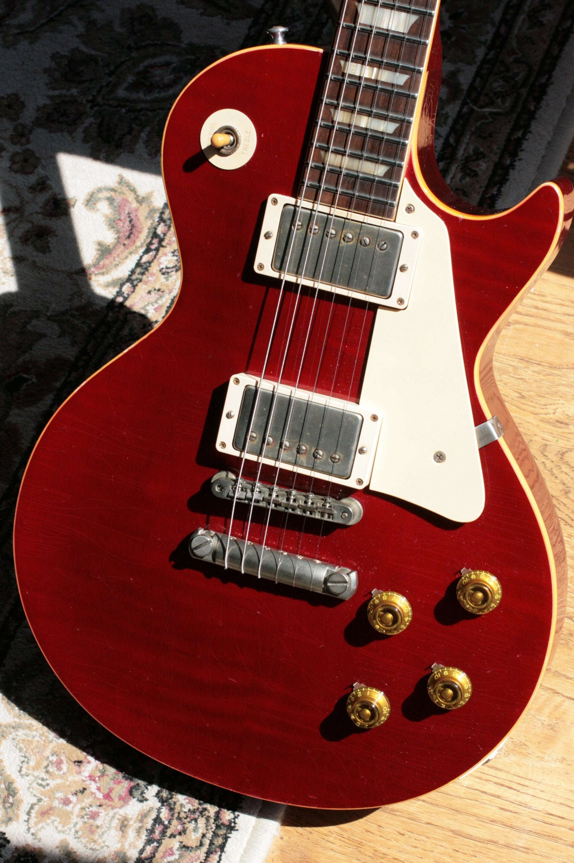 1959 Gibson Les Paul Reissue BRAZILIAN BOARD HISTORIC MAKEOVERS 59 Neck R9