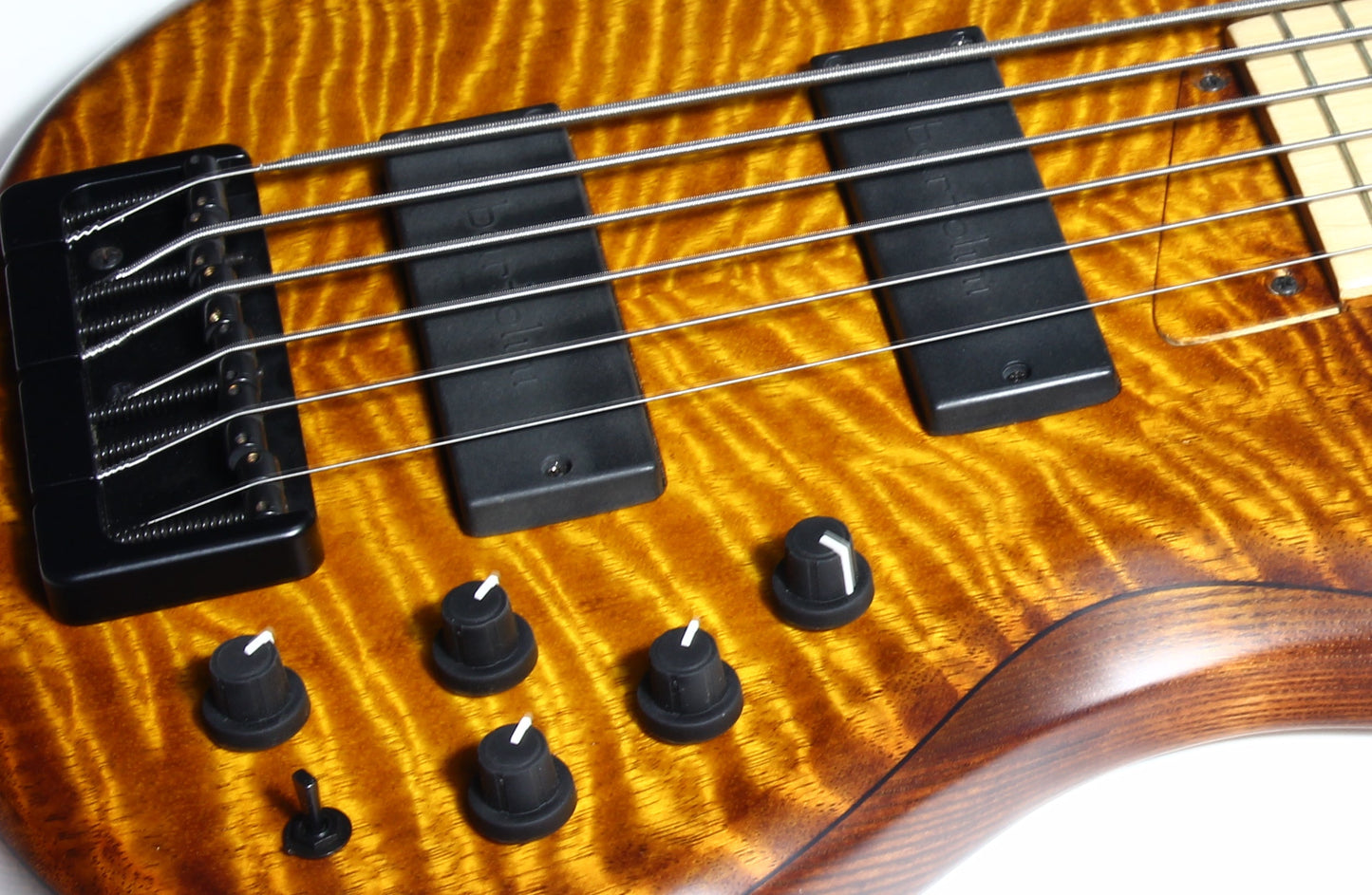 MTD USA 635-24 Michael Tobias Designs 6-String Bass - Brazilian Satinwood Top, Highly Figured