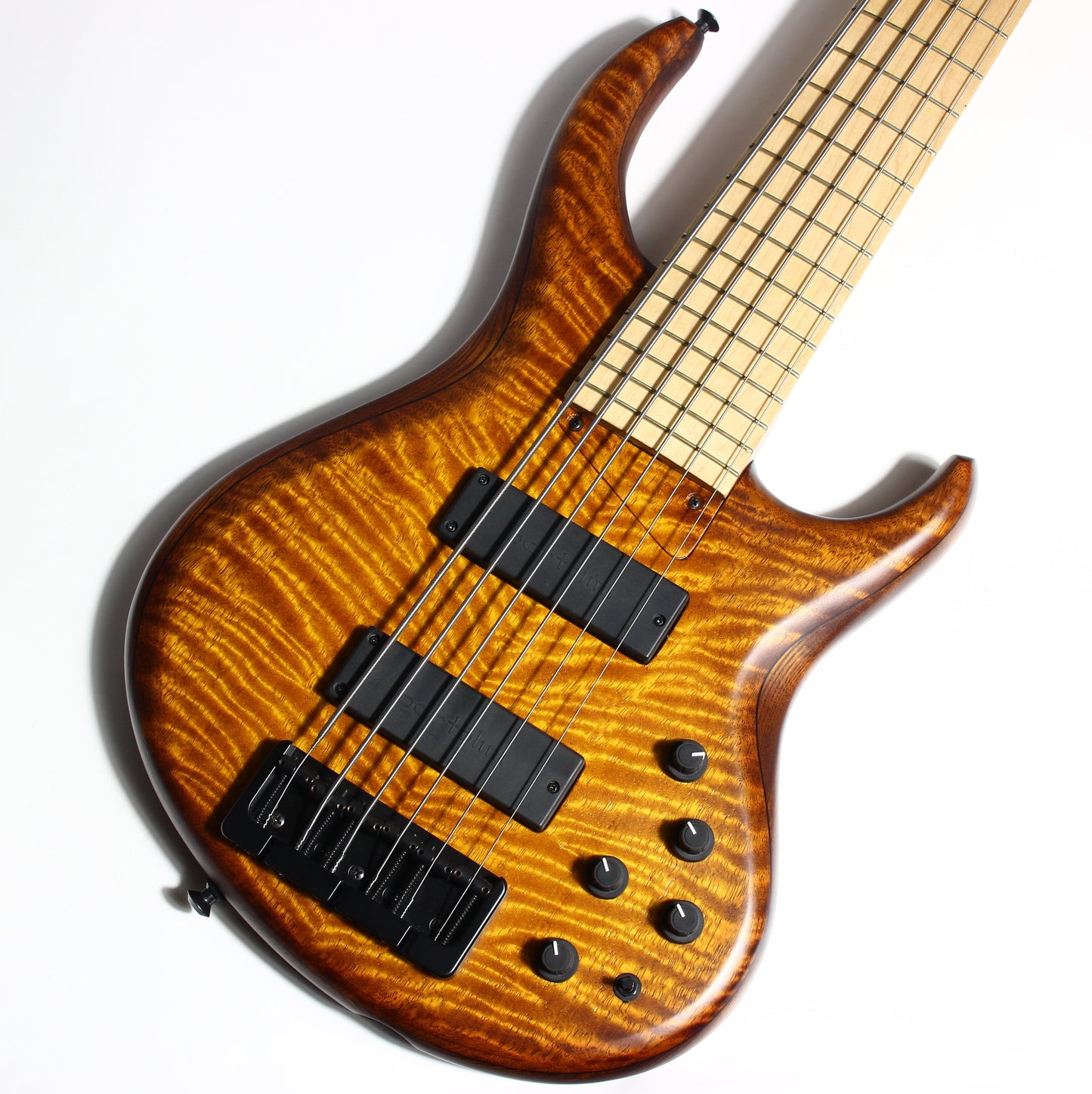 MTD USA 635-24 Michael Tobias Designs 6-String Bass - Brazilian Satinwood Top, Highly Figured