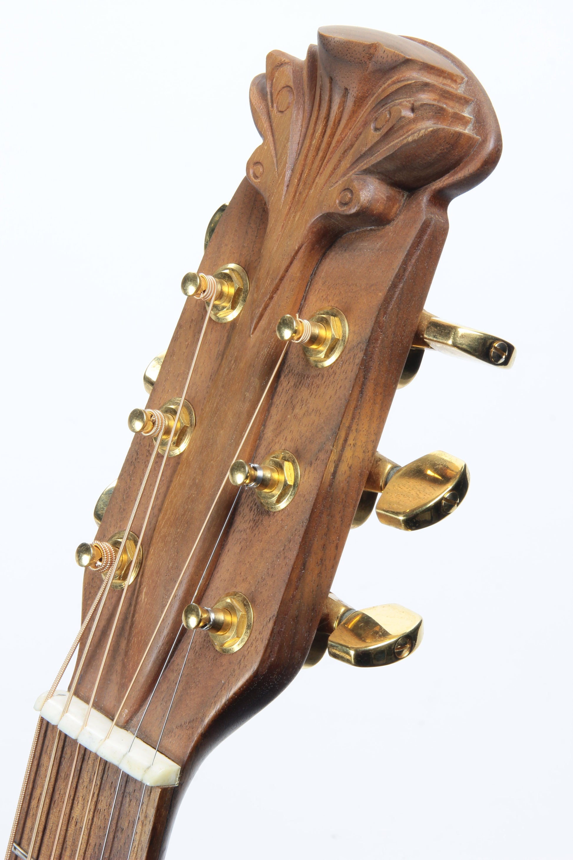 1995 Ovation SUPER ADAMAS Custom 1589-5 86 CARVED Headstock - Black Speckled Gold, Deep Body! 1587