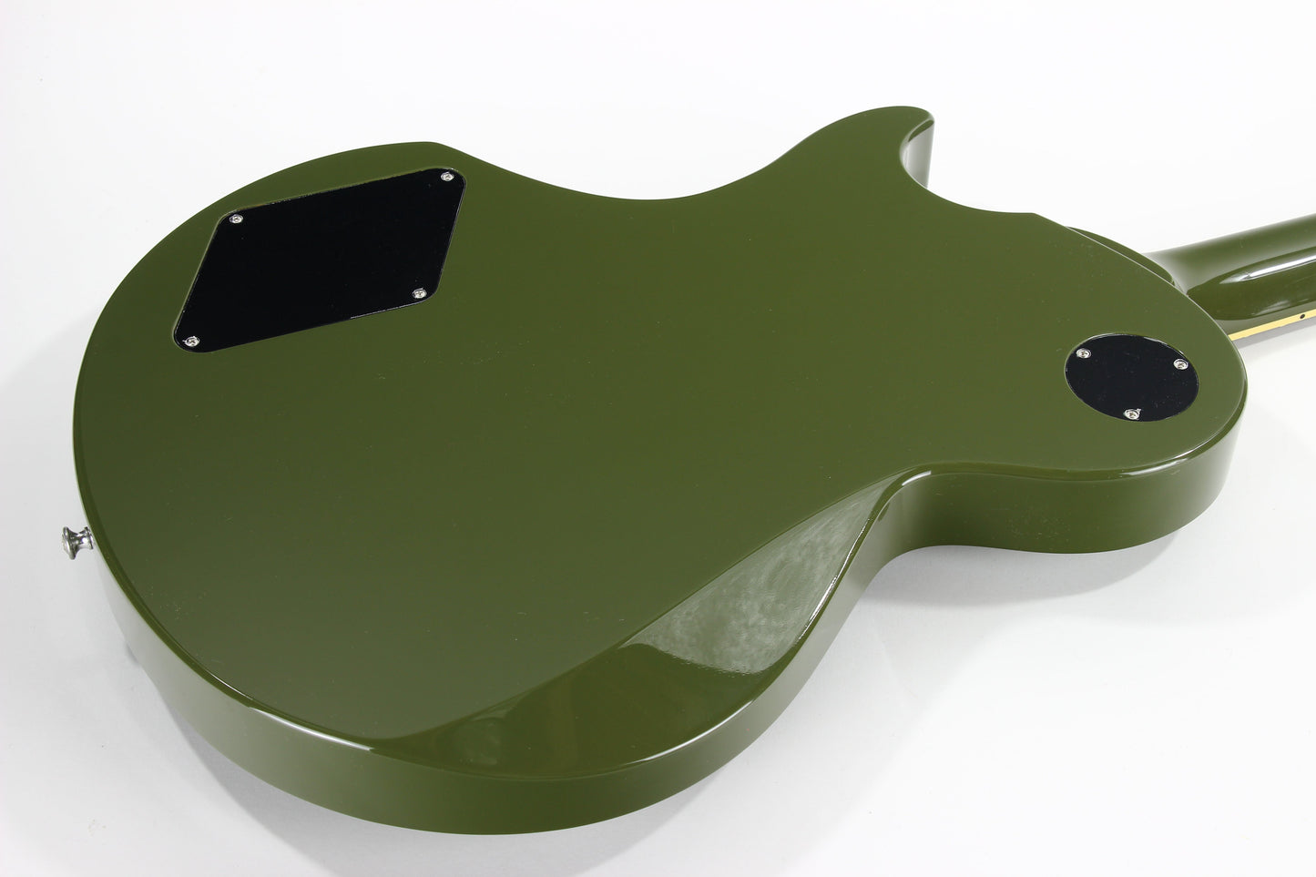 2022 Collings 290 Olive Drab Full Body -- Throbaks P90 52/54, Single Cut SC, Wraparound Bridge!