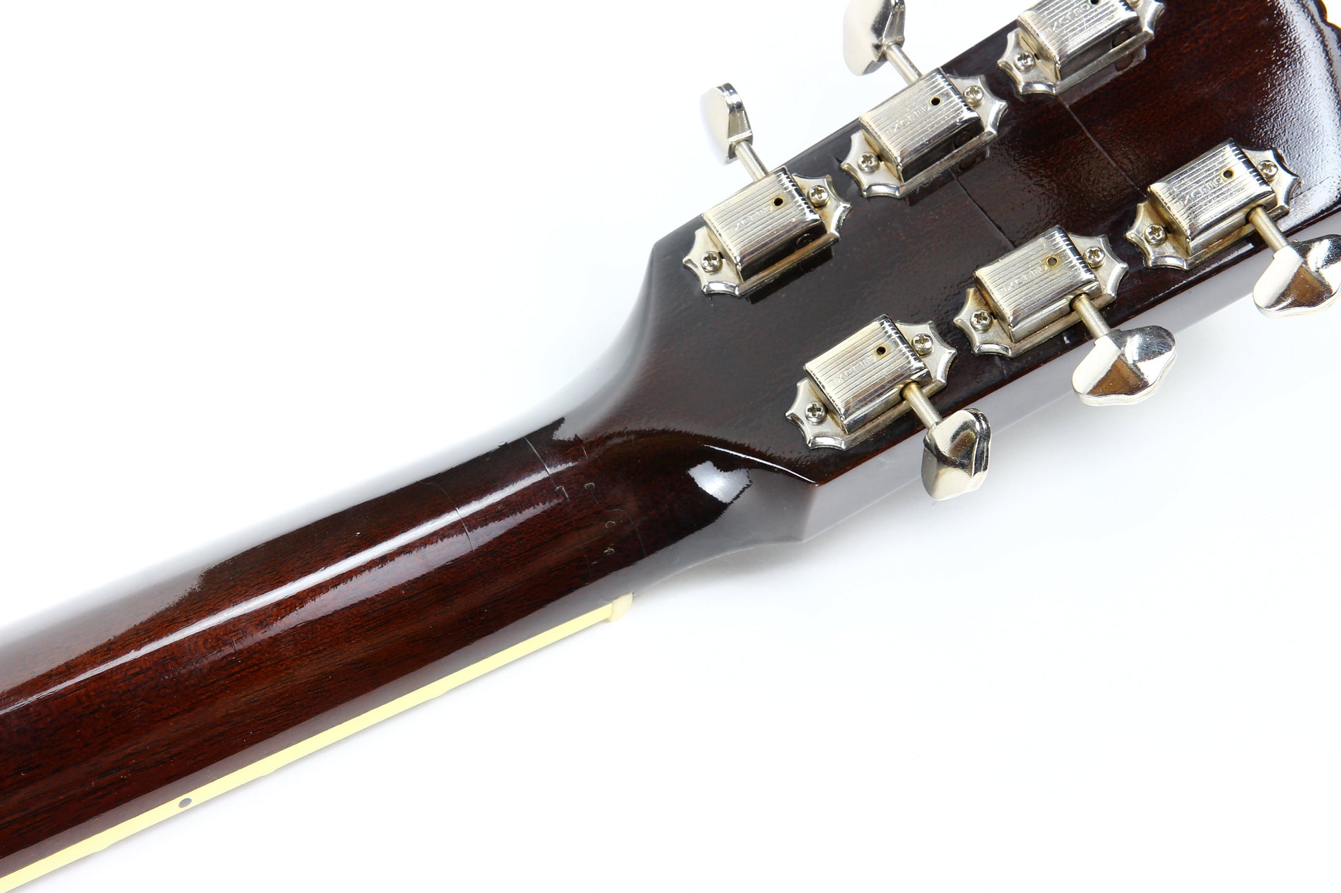 PROTOTYPE BY REN FERGUSON! 1990 Gibson Advanced Jumbo AJ Acoustic Dreadnought Guitar, Master Built - Sunburst, Rosewood