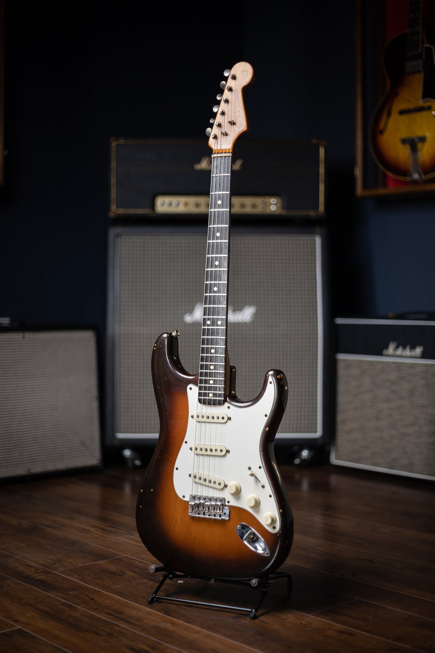 1965 Fender Stratocaster Electric Guitar - Sunburst