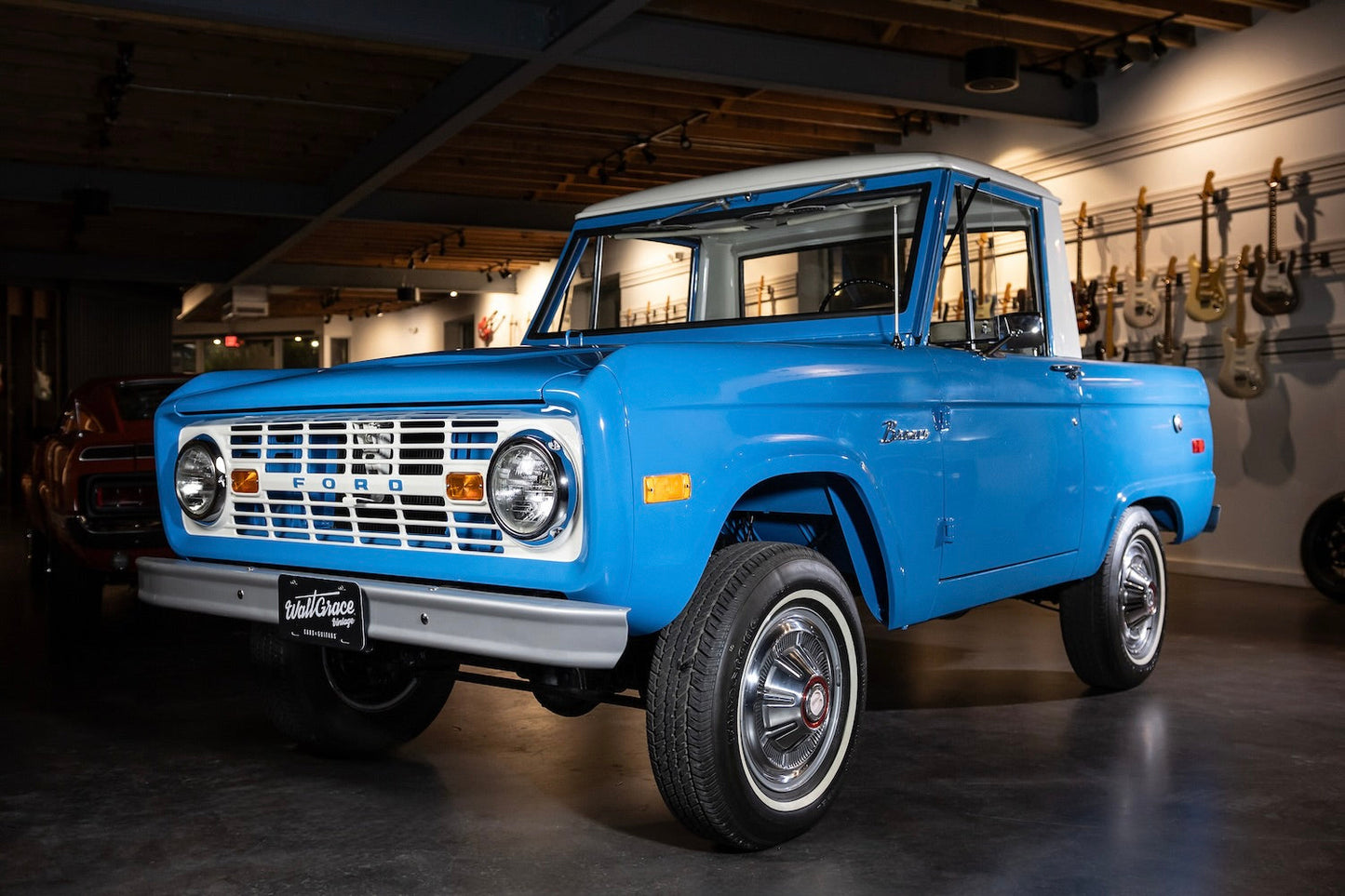 1969 Ford Bronco Half Cab | Harbor Blue
