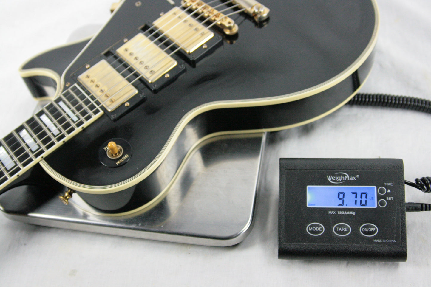 1957 Gibson Les Paul Custom 3 Pickups! LPB-3 Black Beauty Historic Reissue 57 Jimmy Page