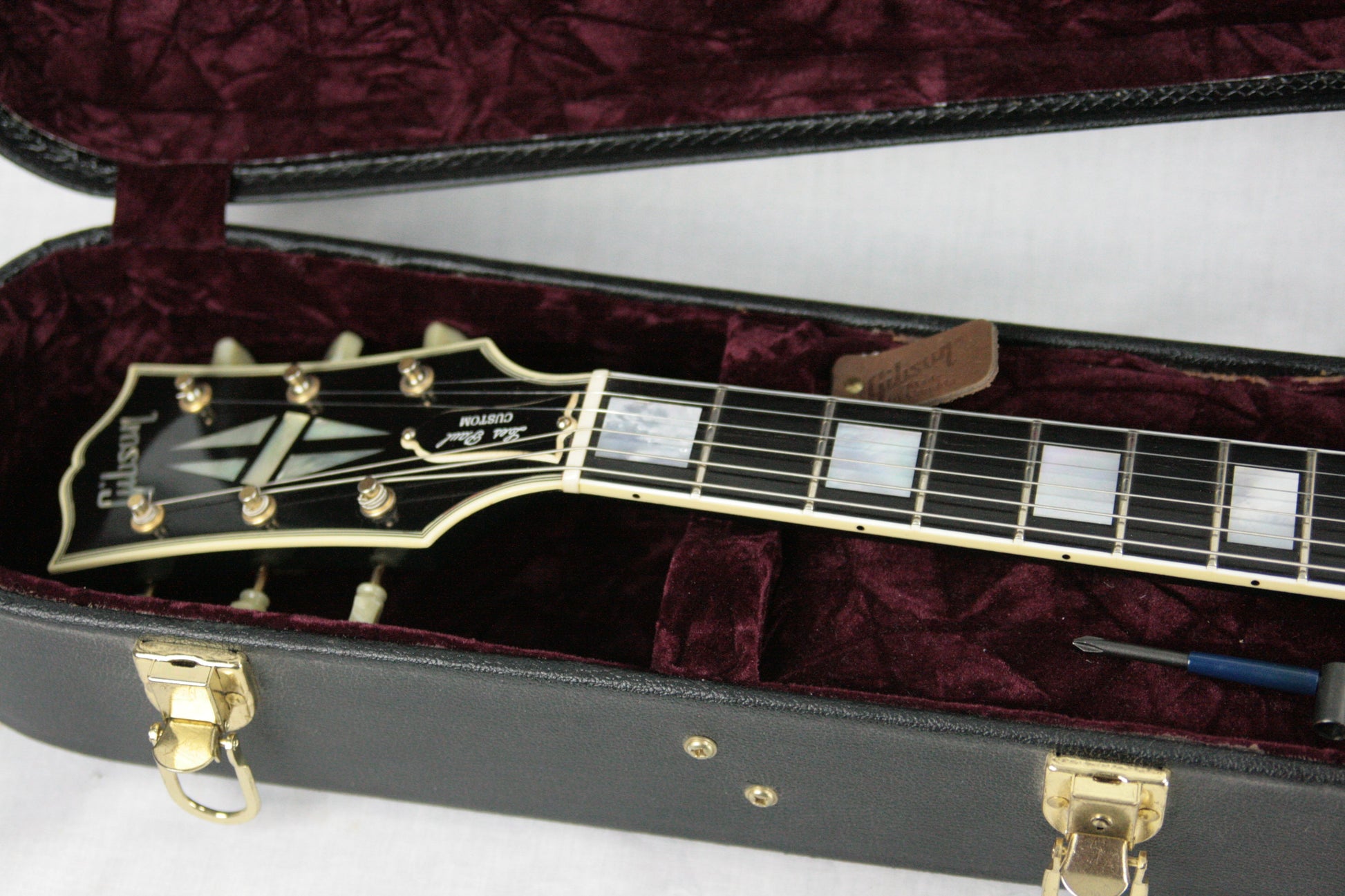 1957 Gibson Les Paul Custom 3 Pickups! LPB-3 Black Beauty Historic Reissue 57 Jimmy Page