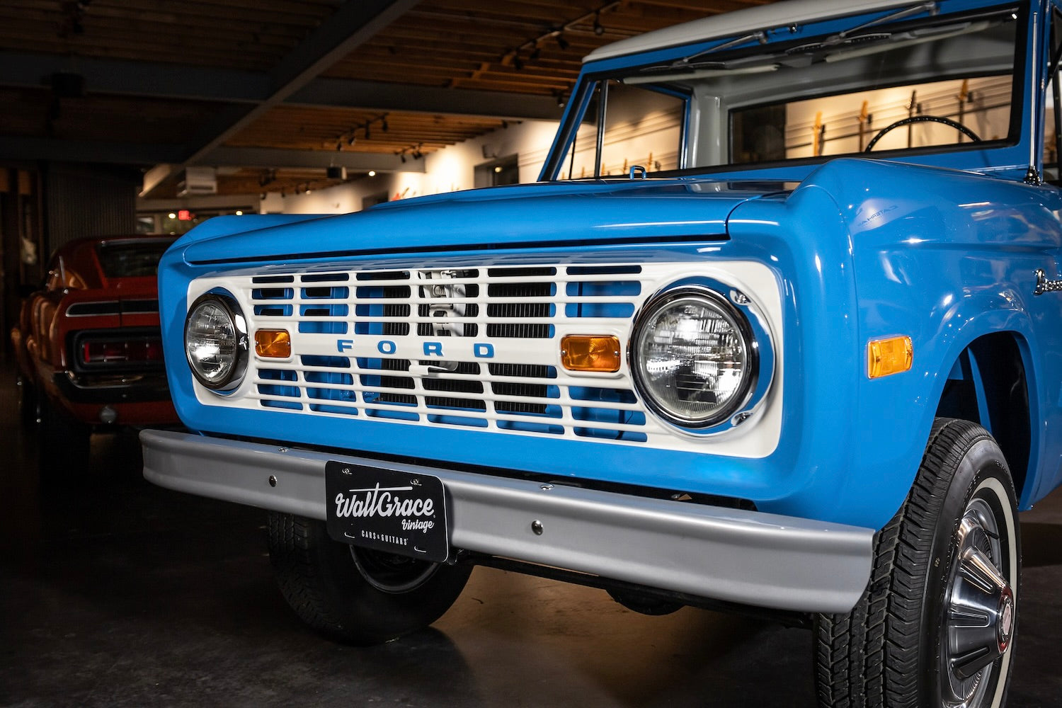 1969 Ford Bronco Half Cab | Harbor Blue