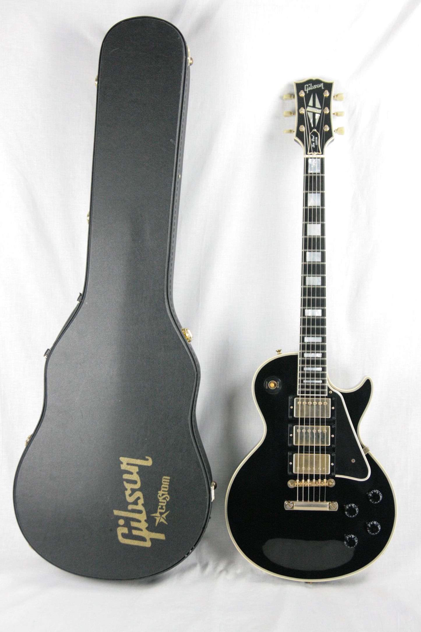1957 Gibson Les Paul Custom 3 Pickups! LPB-3 Black Beauty Historic Reissue 57 Jimmy Page