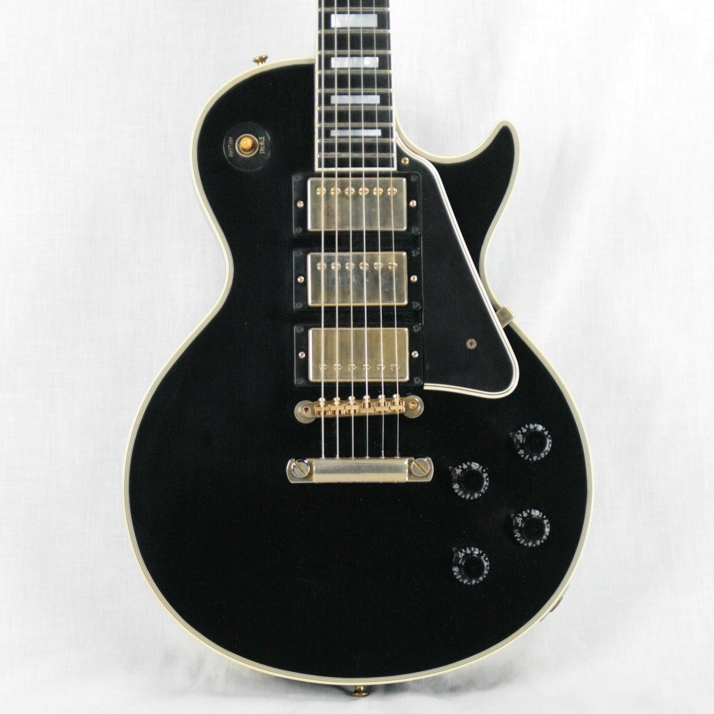 1957 Gibson Les Paul Custom 3 Pickups! LPB-3 Black Beauty Historic Reissue 57 Jimmy Page