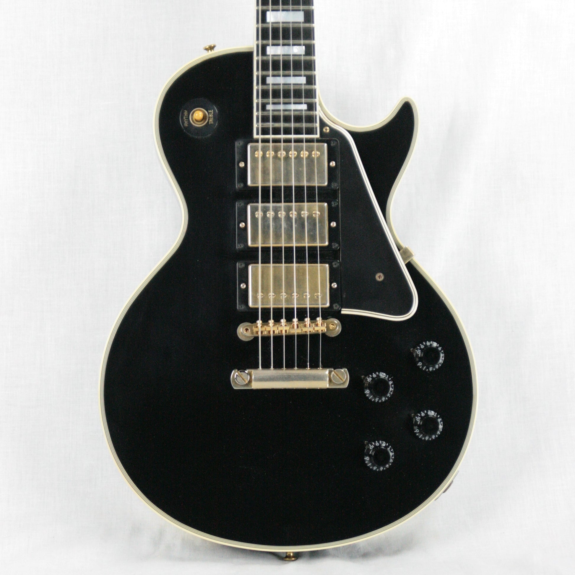 1957 Gibson Les Paul Custom 3 Pickups! LPB-3 Black Beauty Historic Reissue 57 Jimmy Page