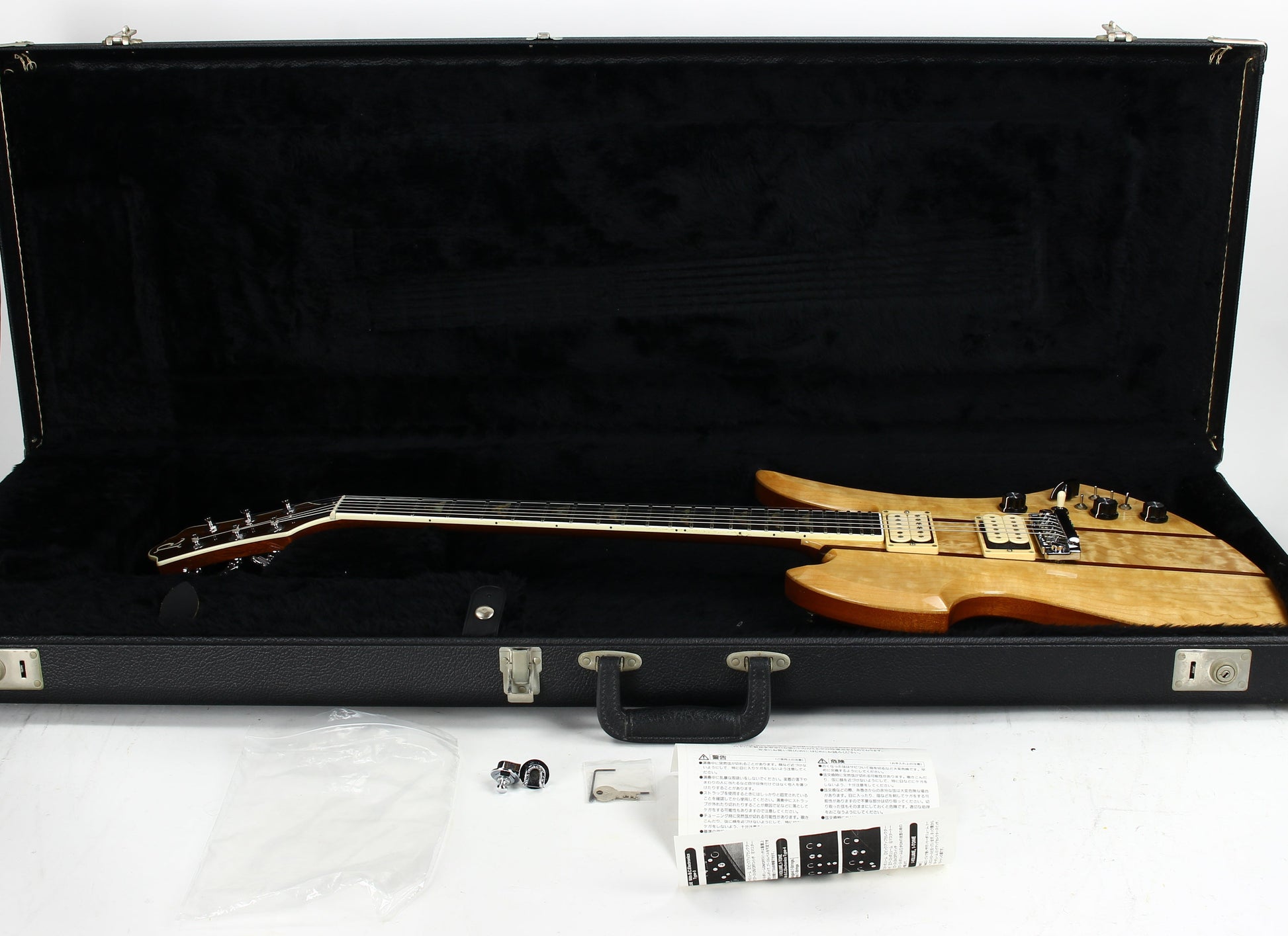 1999 BC Rich USA Mockingbird Supreme Deluxe Electric Guitar | Quilted Maple Top, Bernie Rico Signed