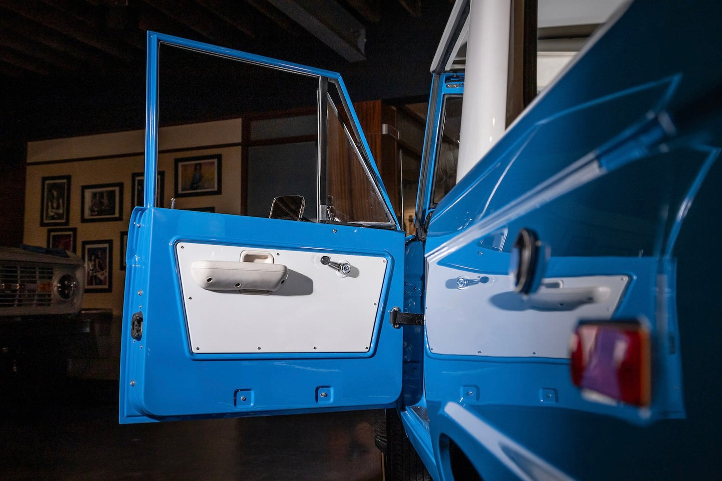 1969 Ford Bronco Half Cab | Harbor Blue