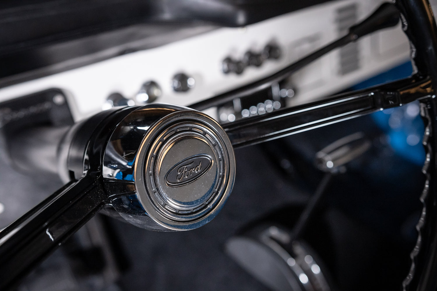 1969 Ford Bronco Half Cab | Harbor Blue