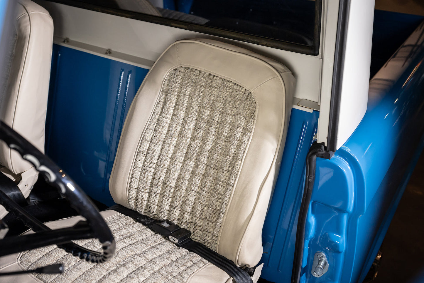 1969 Ford Bronco Half Cab | Harbor Blue