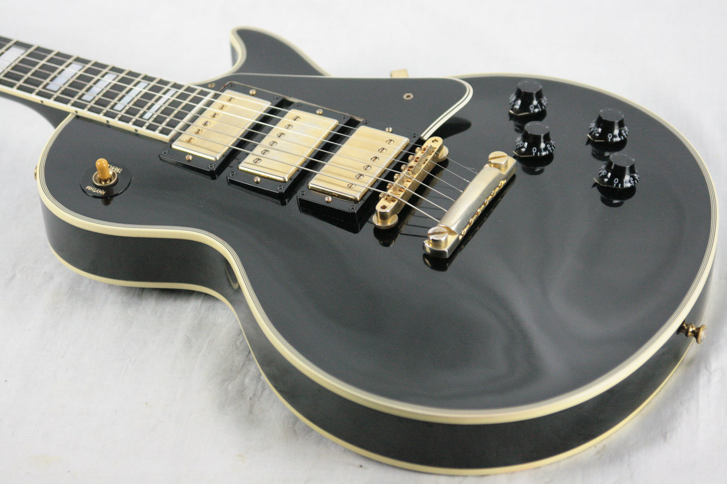 1957 Gibson Les Paul Custom 3 Pickups! LPB-3 Black Beauty Historic Reissue 57 Jimmy Page