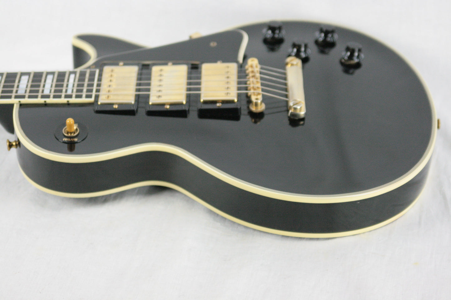 1957 Gibson Les Paul Custom 3 Pickups! LPB-3 Black Beauty Historic Reissue 57 Jimmy Page