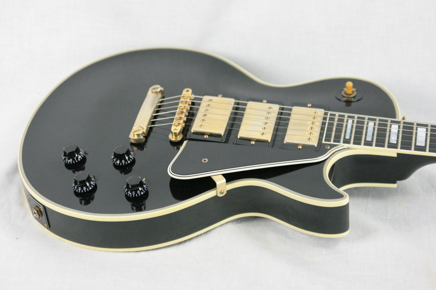 1957 Gibson Les Paul Custom 3 Pickups! LPB-3 Black Beauty Historic Reissue 57 Jimmy Page