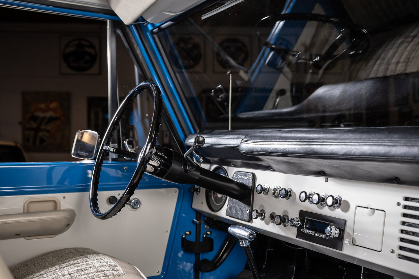 1969 Ford Bronco Half Cab | Harbor Blue