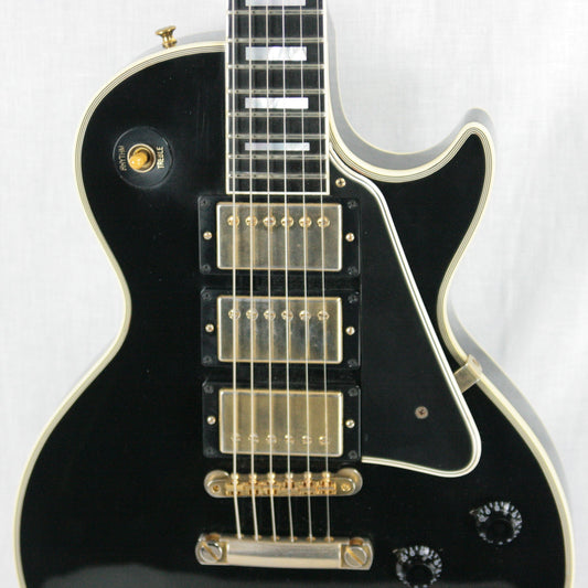 1957 Gibson Les Paul Custom 3 Pickups! LPB-3 Black Beauty Historic Reissue 57 Jimmy Page