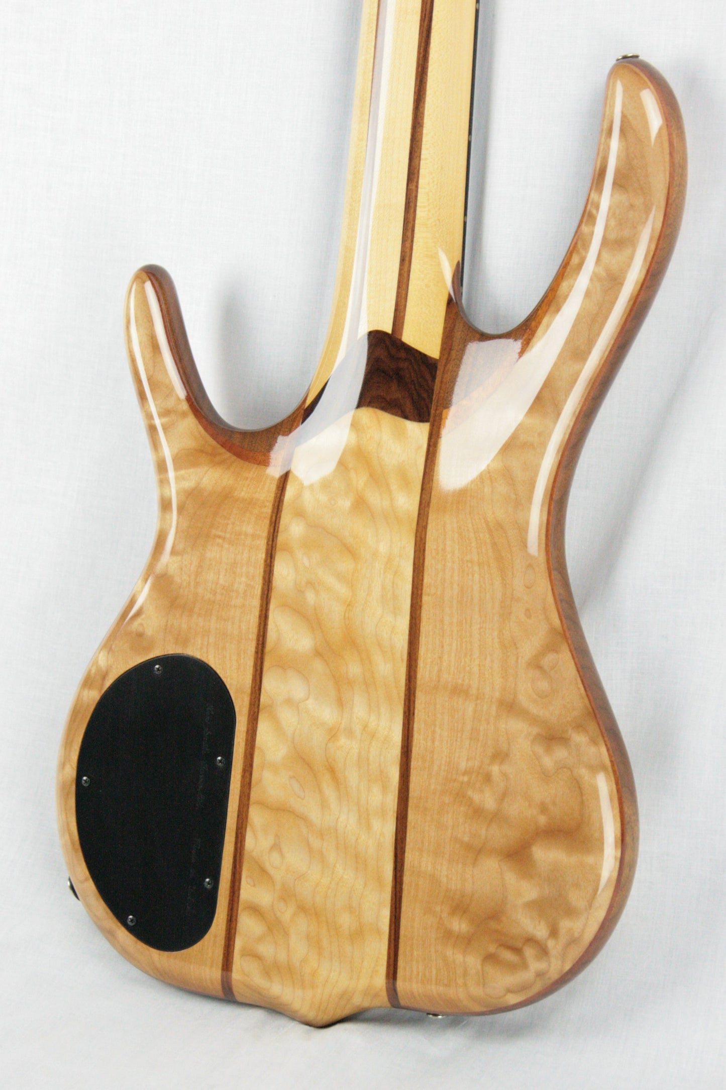 CLEAN 2006 Ken Smith BSR 5EG Elite 5-String Bass! Tiger Maple QUILT Top! Neck-Thru