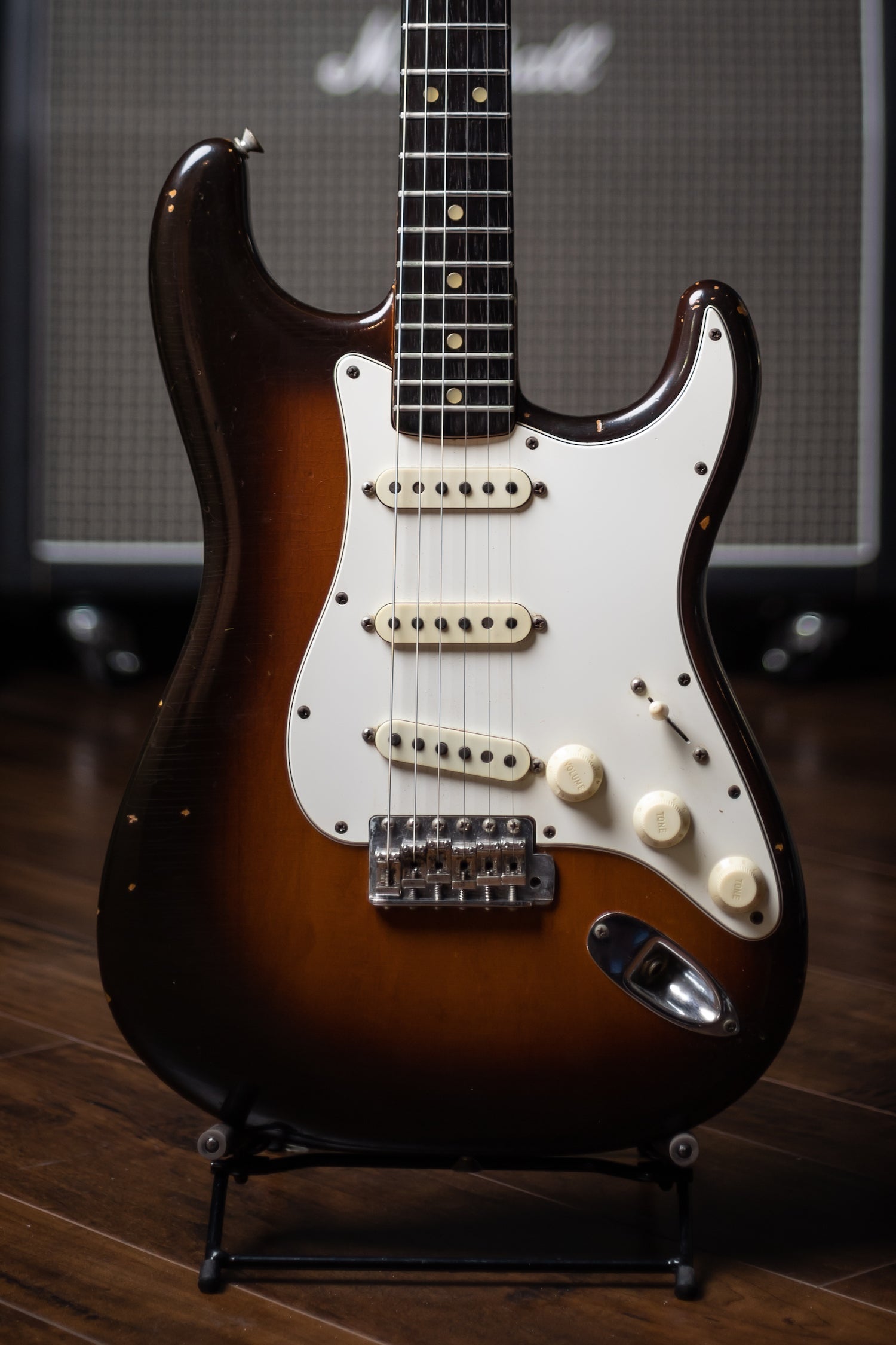 1965 Fender Stratocaster Electric Guitar - Sunburst