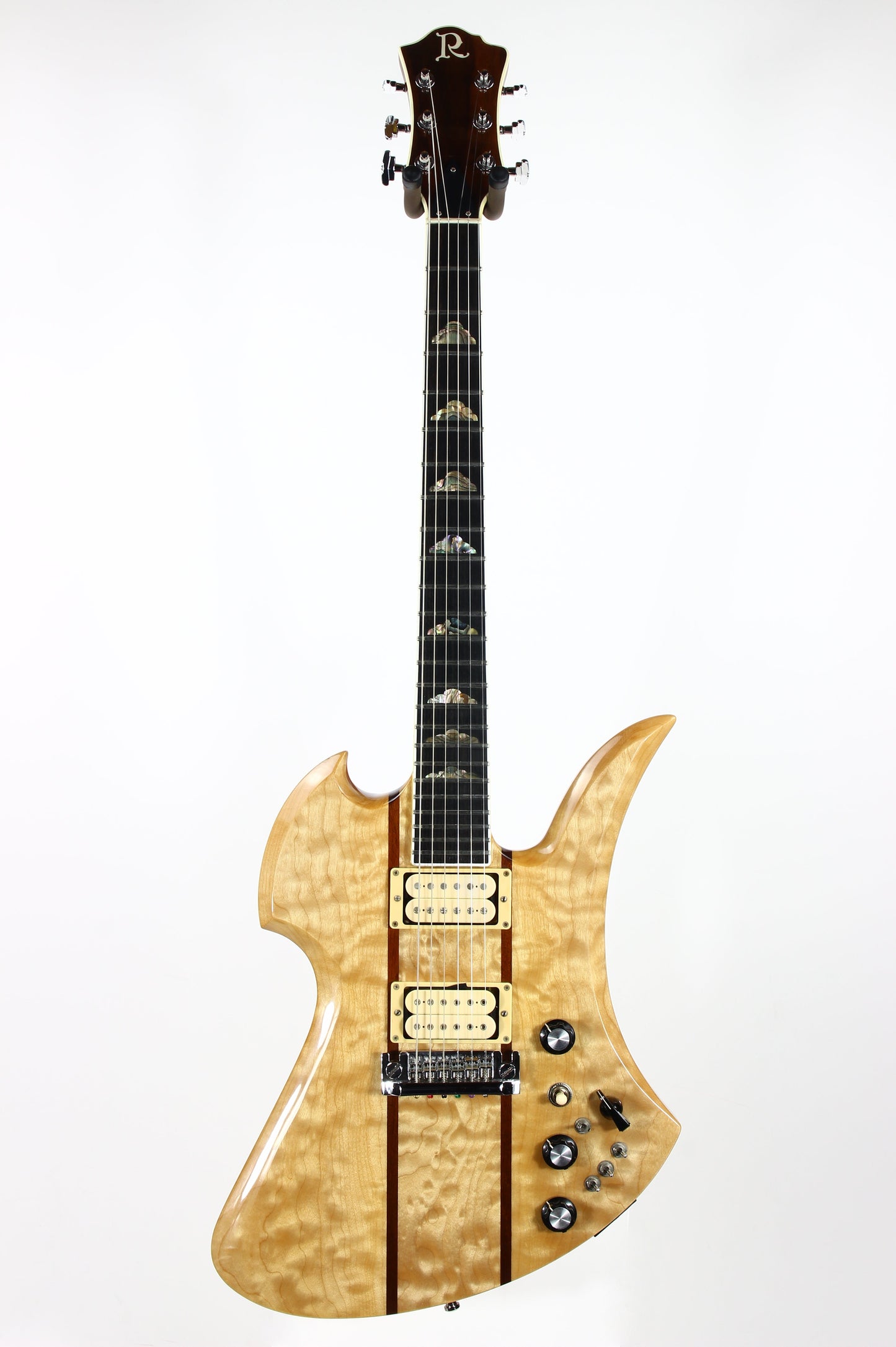 1999 BC Rich USA Mockingbird Supreme Deluxe Electric Guitar | Quilted Maple Top, Bernie Rico Signed