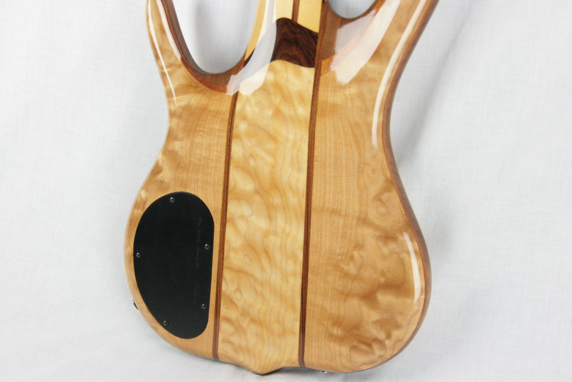 CLEAN 2006 Ken Smith BSR 5EG Elite 5-String Bass! Tiger Maple QUILT Top! Neck-Thru