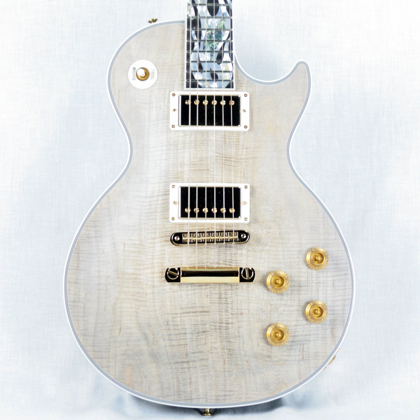 2018 Gibson ICE FLAME Custom Shop Les Paul ULTIMA! Ebony Board, Flametop, CRIMSON SERIES!