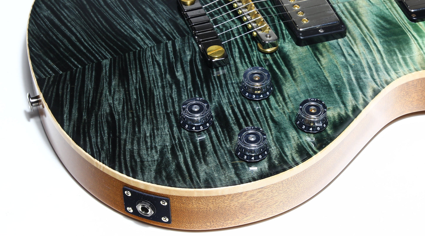 2025 PRS Wood Library BRAZILIAN ROSEWOOD McCarty 594 Singlecut | Trampas Green Fade  10 Top Paul Reed Smith