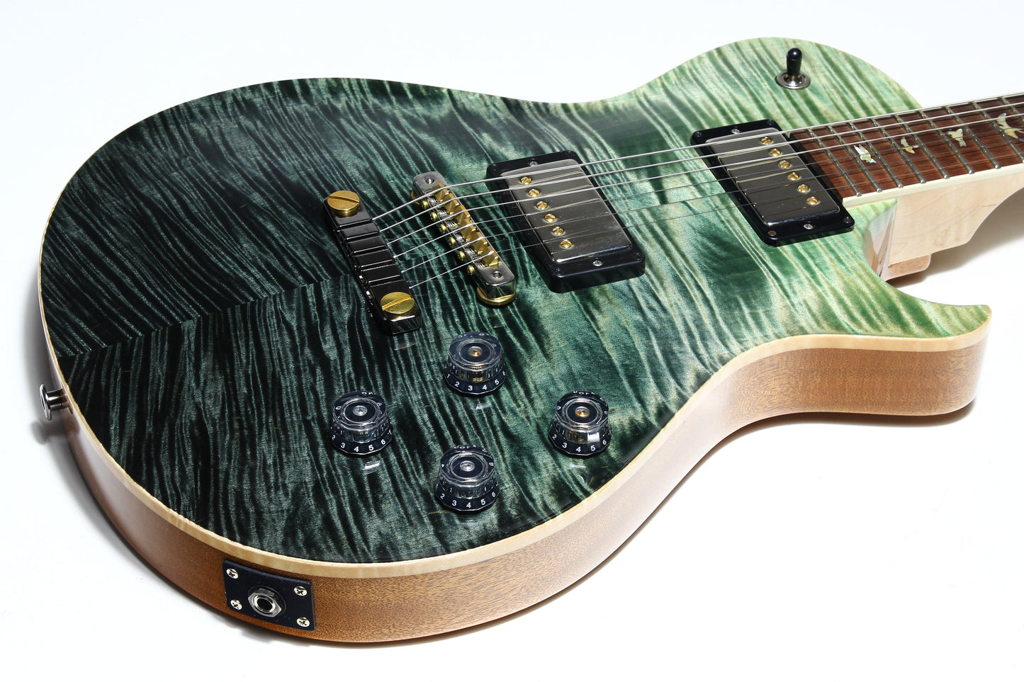 2025 PRS Wood Library BRAZILIAN ROSEWOOD McCarty 594 Singlecut | Trampas Green Fade  10 Top Paul Reed Smith