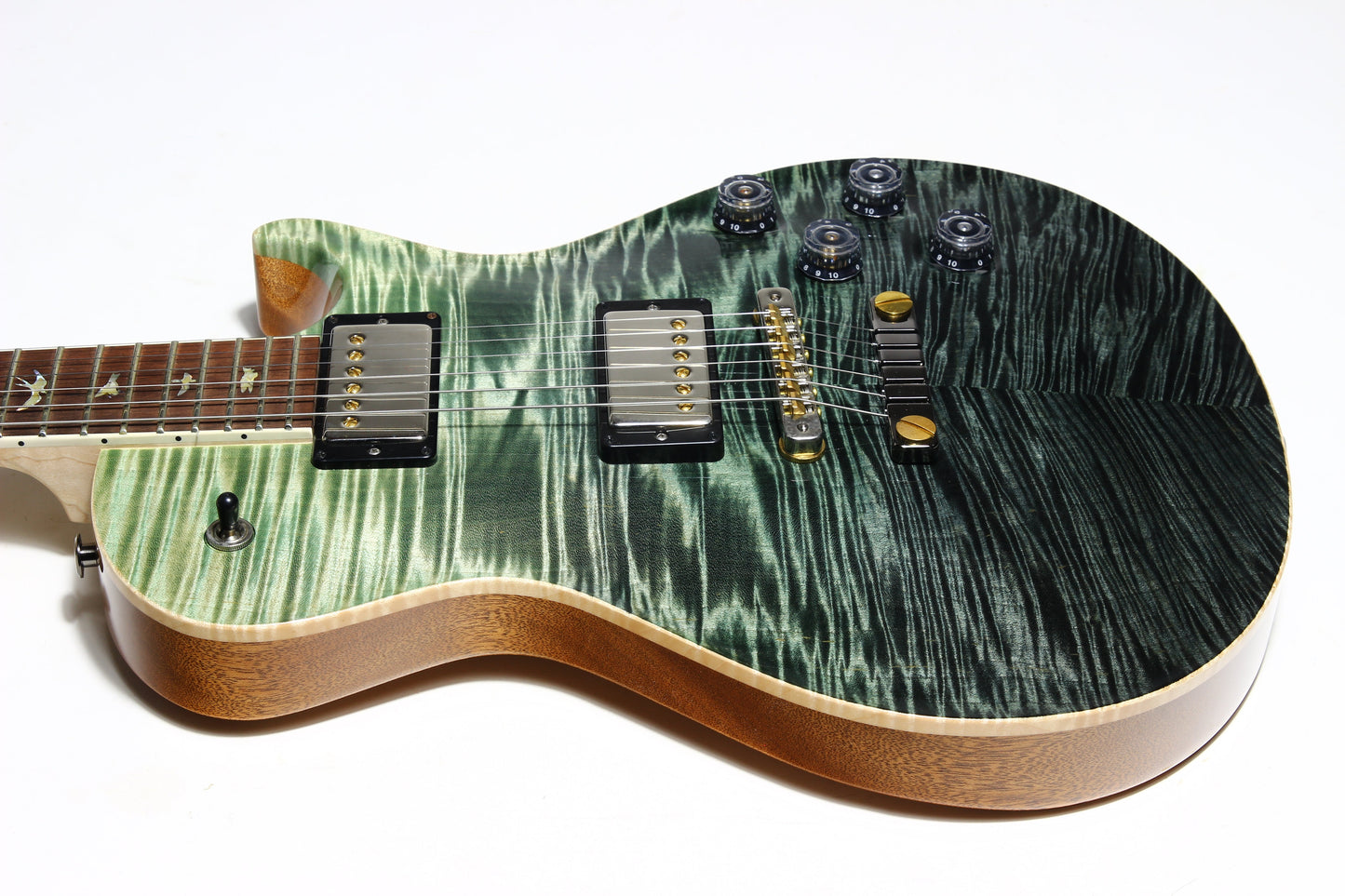 2025 PRS Wood Library BRAZILIAN ROSEWOOD McCarty 594 Singlecut | Trampas Green Fade  10 Top Paul Reed Smith