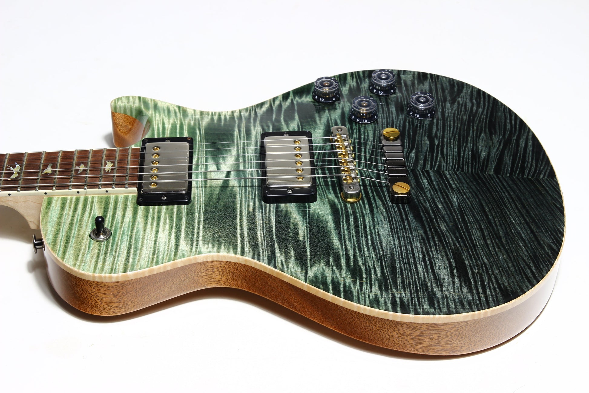 2025 PRS Wood Library BRAZILIAN ROSEWOOD McCarty 594 Singlecut | Trampas Green Fade  10 Top Paul Reed Smith