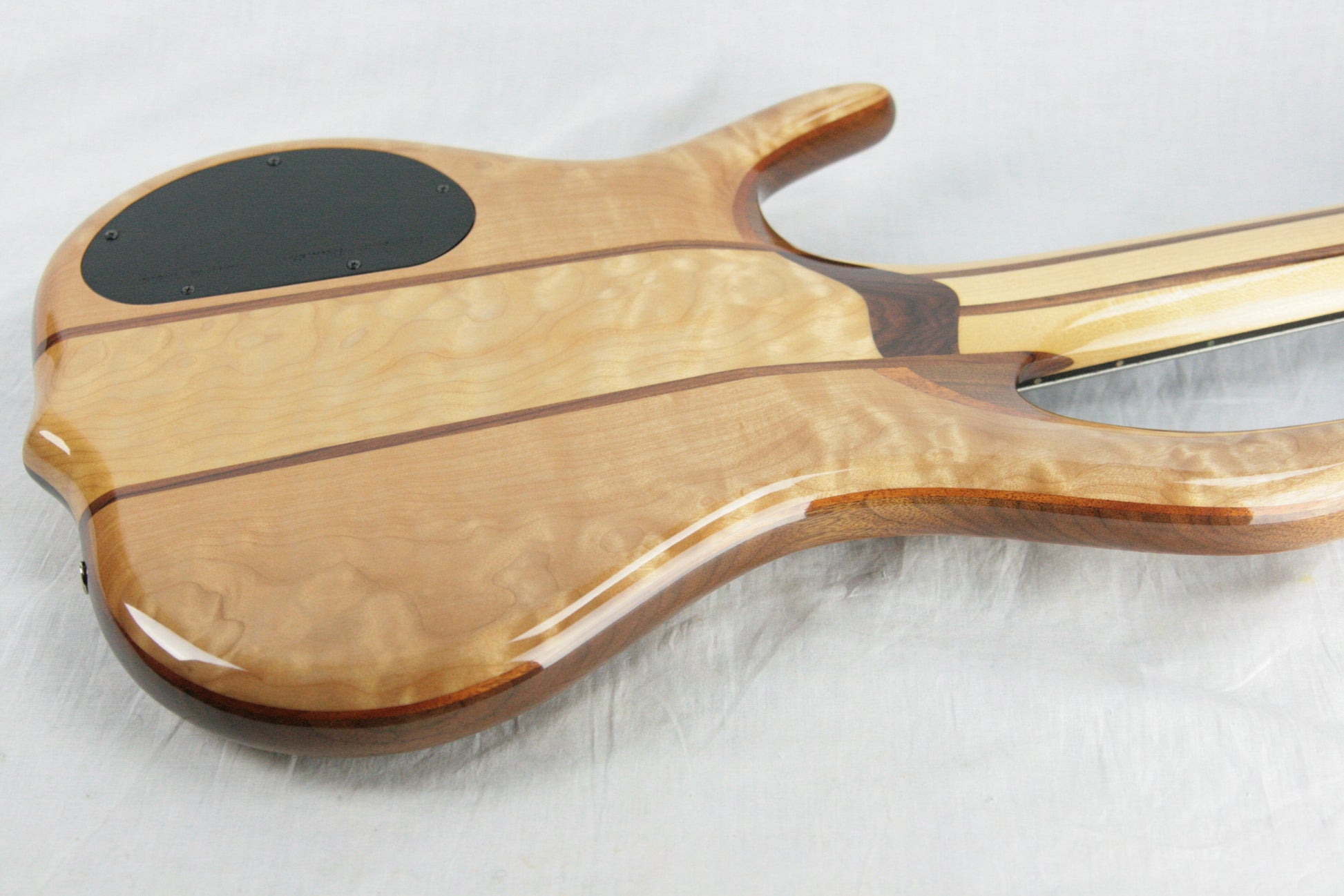 CLEAN 2006 Ken Smith BSR 5EG Elite 5-String Bass! Tiger Maple QUILT Top! Neck-Thru