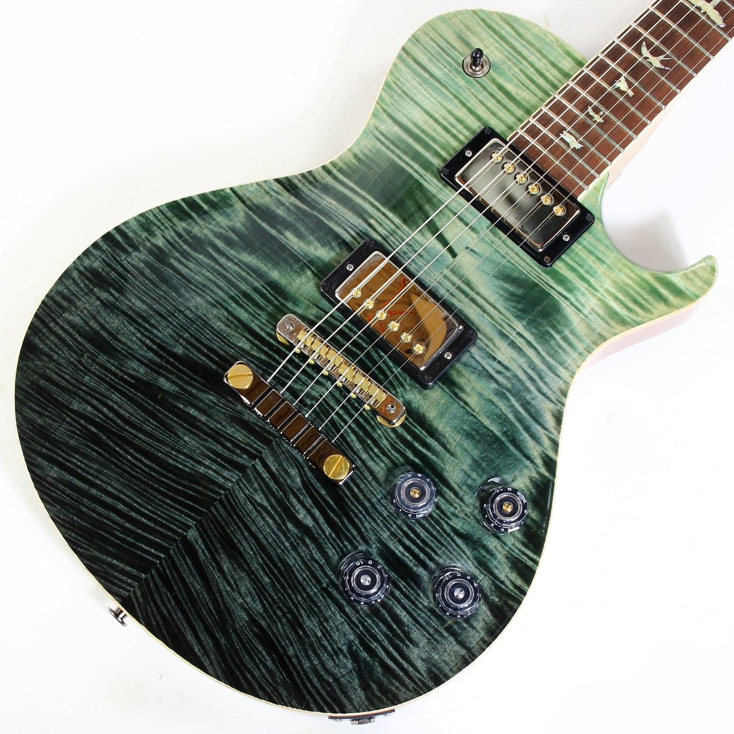 2025 PRS Wood Library BRAZILIAN ROSEWOOD McCarty 594 Singlecut | Trampas Green Fade  10 Top Paul Reed Smith