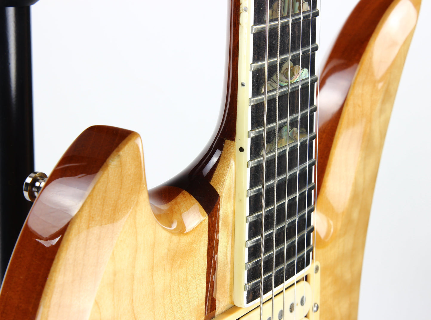 1999 BC Rich USA Mockingbird Supreme Deluxe Electric Guitar | Quilted Maple Top, Bernie Rico Signed
