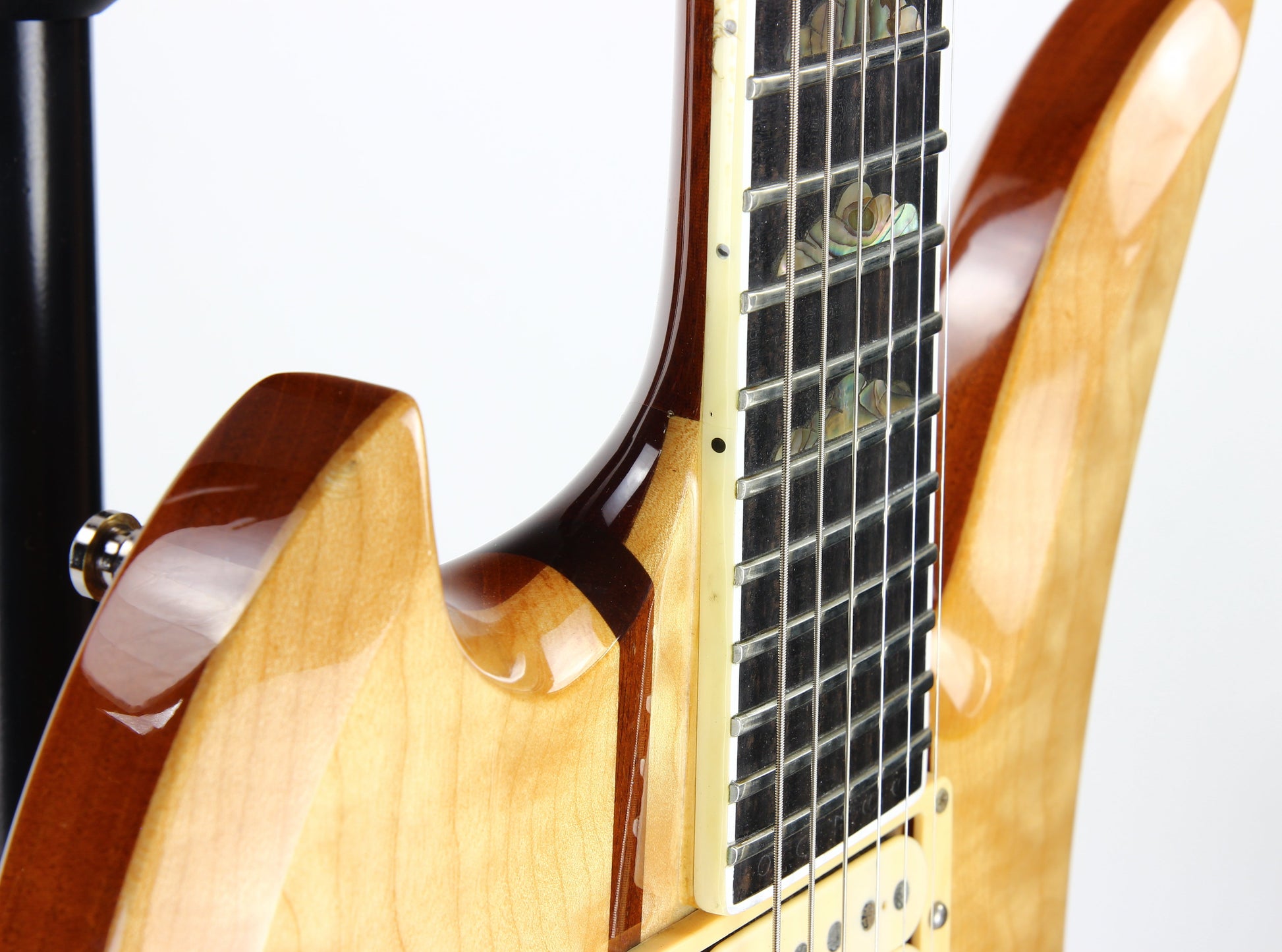 1999 BC Rich USA Mockingbird Supreme Deluxe Electric Guitar | Quilted Maple Top, Bernie Rico Signed
