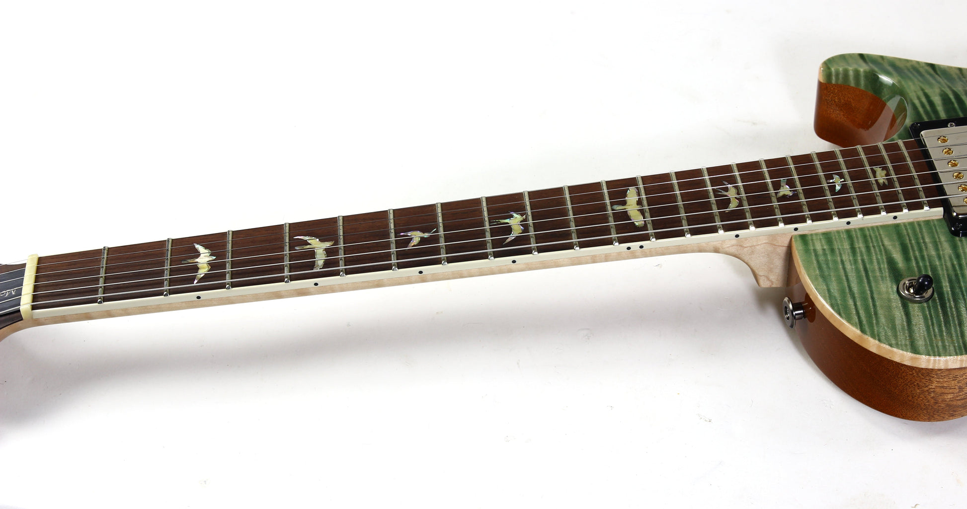 2025 PRS Wood Library BRAZILIAN ROSEWOOD McCarty 594 Singlecut | Trampas Green Fade  10 Top Paul Reed Smith