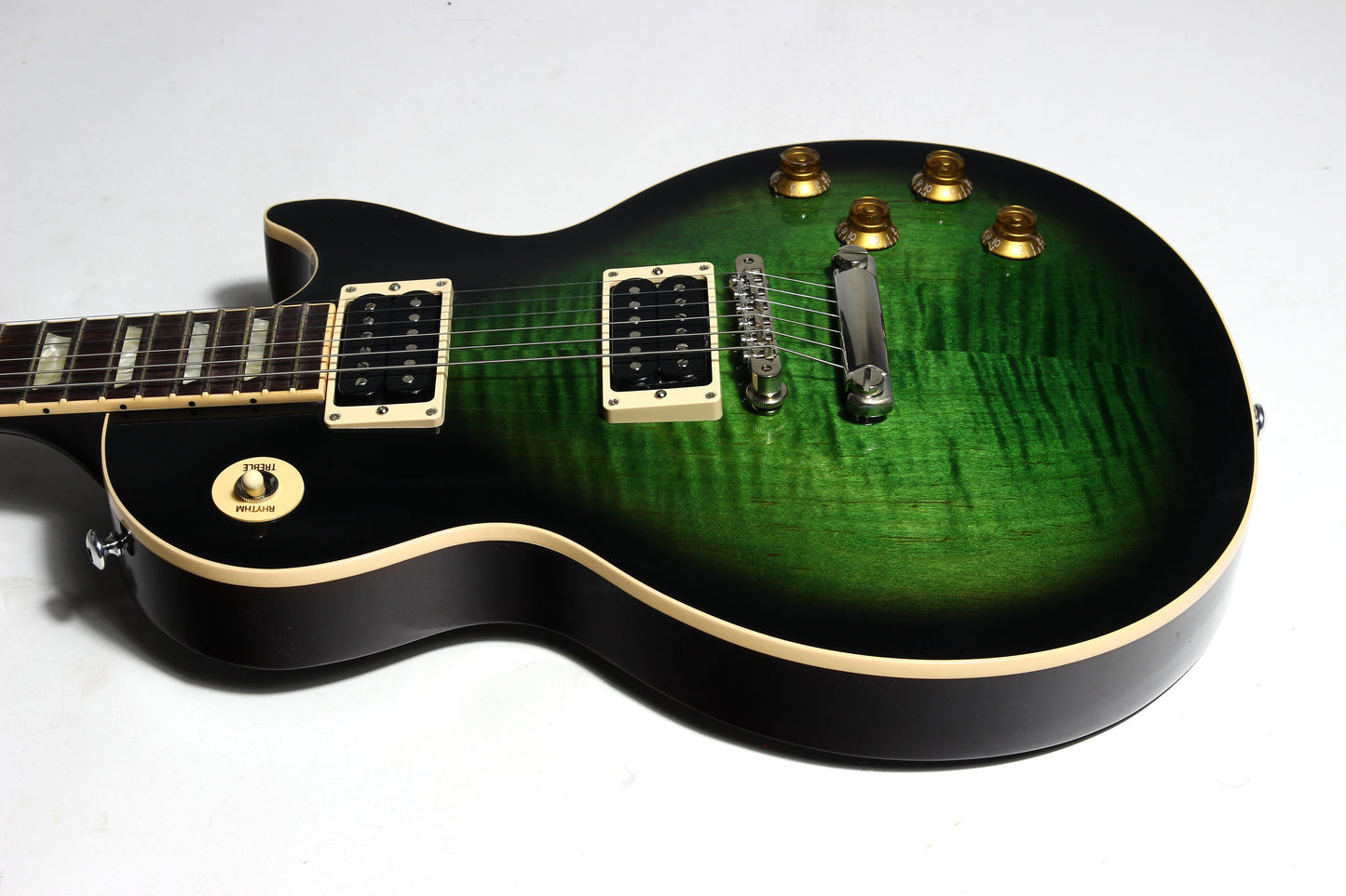 2017 Gibson USA SLASH Anaconda Les Paul Standard FIRST RUN Earliest Batch! Green Burst Flametop UNPLAYED w BOX!