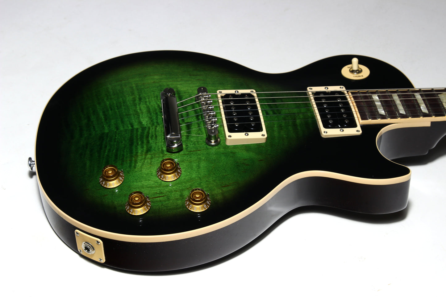 2017 Gibson USA SLASH Anaconda Les Paul Standard FIRST RUN Earliest Batch! Green Burst Flametop UNPLAYED w BOX!