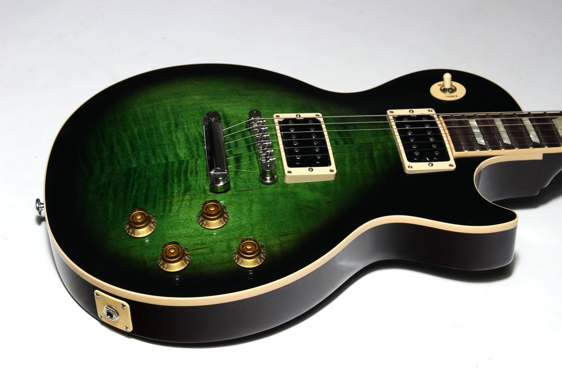 2017 Gibson USA SLASH Anaconda Les Paul Standard FIRST RUN Earliest Batch! Green Burst Flametop UNPLAYED w BOX!